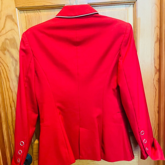 NWT JONATHAN SIMKHAI RED BLAZER - Picture 4 of 9